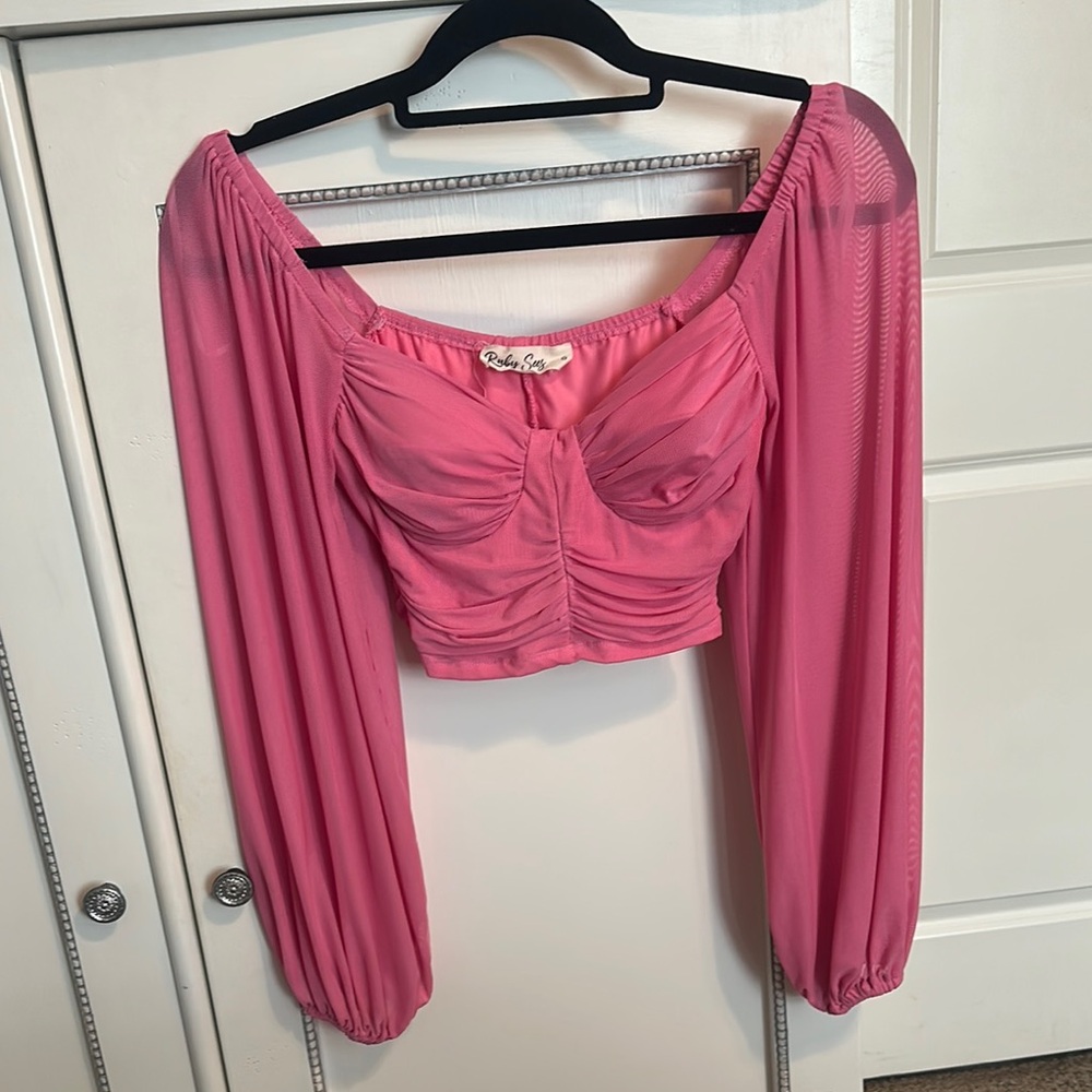 Elegant Pink Blouse